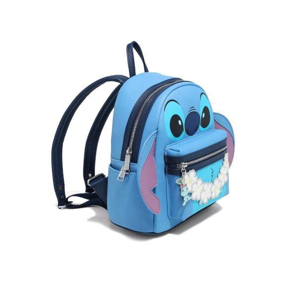 Loungefly Disney Lilo & Stitch Figural Stitch with Lei Mini Backpack main image 5